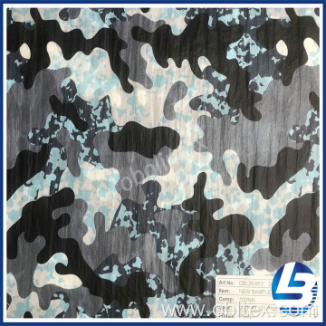 OBL20-953 Nylon Foil Print Fabric For Down Coat